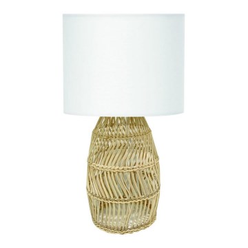 Bordslampa 1xE27/25W/230V rotting/vit