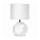 Bordslampa  1xE27/25W/230V vit 