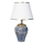 Bordslampa 1xE27/40W/230V blå/guld