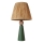 Bordslampa 1xE27/40W/230V brun/grön