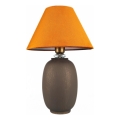 Bordslampa 1xE27/40W/230V brun/orange