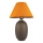 Bordslampa 1xE27/40W/230V brun/orange