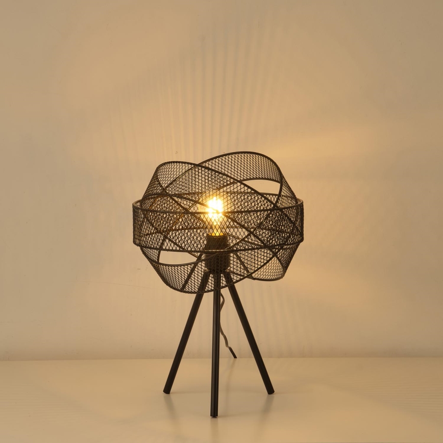 Bordslampa 1xE27/40W/230V svart