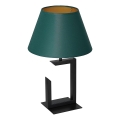 Bordslampa 1xE27/60W/230V 45 cm grön/gyllene