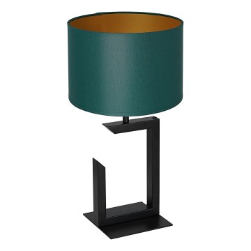 Bordslampa 1xE27/60W/230V 45 cm grön/gyllene