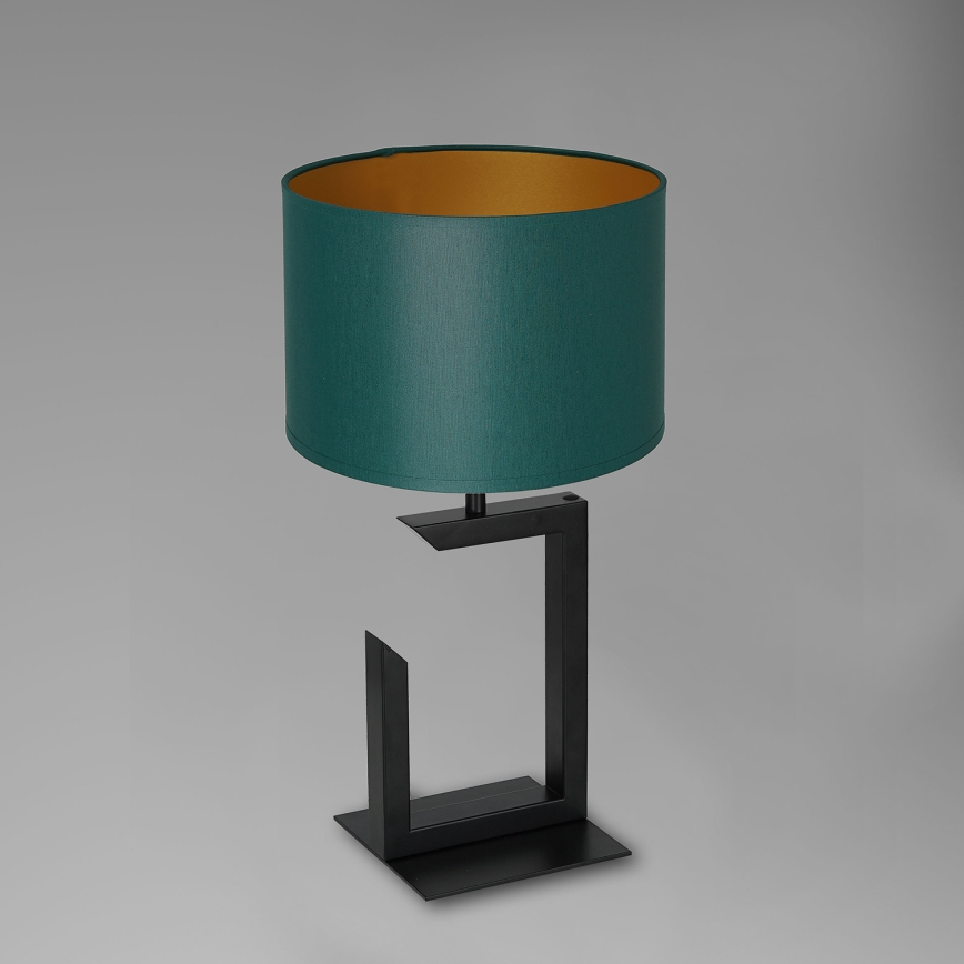 Bordslampa 1xE27/60W/230V 45 cm grön/gyllene