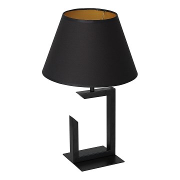 Bordslampa 1xE27/60W/230V 45 cm svart/gyllene