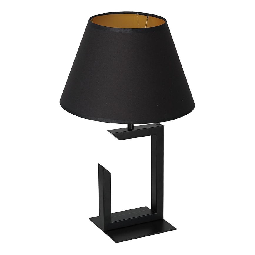 Bordslampa 1xE27/60W/230V 45 cm svart/gyllene