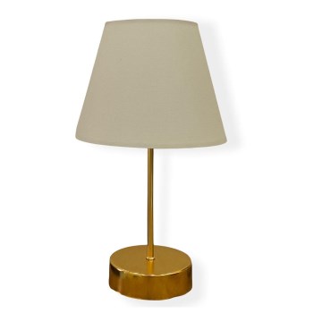 Bordslampa  1xE27/60W/230V mässing 