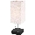 Bordslampa 1xE27/60W/230V med USB laddare