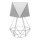 Bordslampa ADAMANT LARGE 1xE27/15W/230V grå