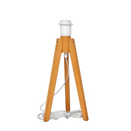 Bordslampa ALBA 1xE27/15W/230V grädde/ek