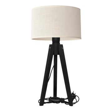 Bordslampa ALBA 1xE27/15W/230V grädde/tall