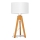 Bordslampa ALBA 1xE27/15W/230V vit/ek
