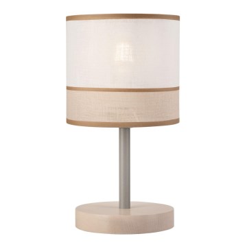 Bordslampa ANDREA 1xE27/60W/230V bok - FSC certifierade