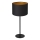 Bordslampa ARDEN 1xE27/60W/230V d. 25 cm svart/gyllene