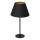 Bordslampa ARDEN 1xE27/60W/230V d. 30 cm svart/guld