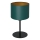 Bordslampa ARDEN 1xE27/60W/230V diameter 18 cm grön/gyllene