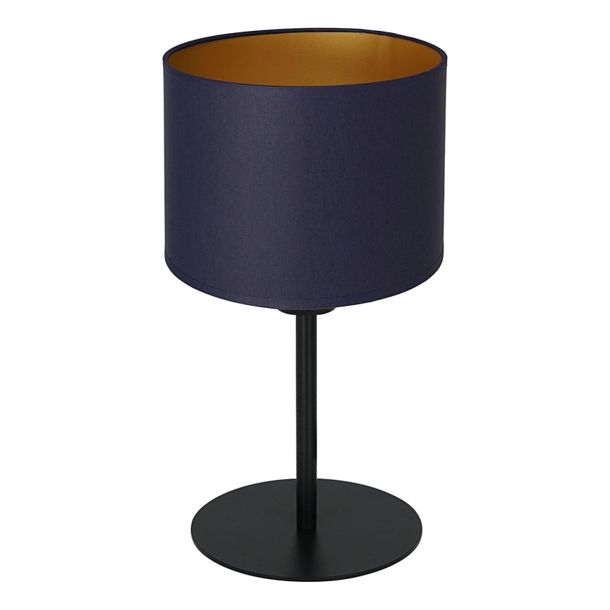 Bordslampa ARDEN 1xE27/60W/230V diameter 18 cm lila/gyllene