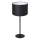 Bordslampa ARDEN 1xE27/60W/230V diameter 25 cm svart/vit