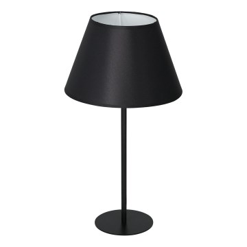 Bordslampa ARDEN 1xE27/60W/230V diameter 30 cm svart/vit