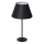 Bordslampa ARDEN 1xE27/60W/230V diameter 30 cm svart/vit