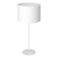 Bordslampa ARDEN 1xE27/60W/230Vpr. 25 cm vit