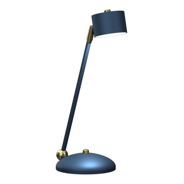 Bordslampa  ARENA 1xGX53/11W/230V blå /gyllene 