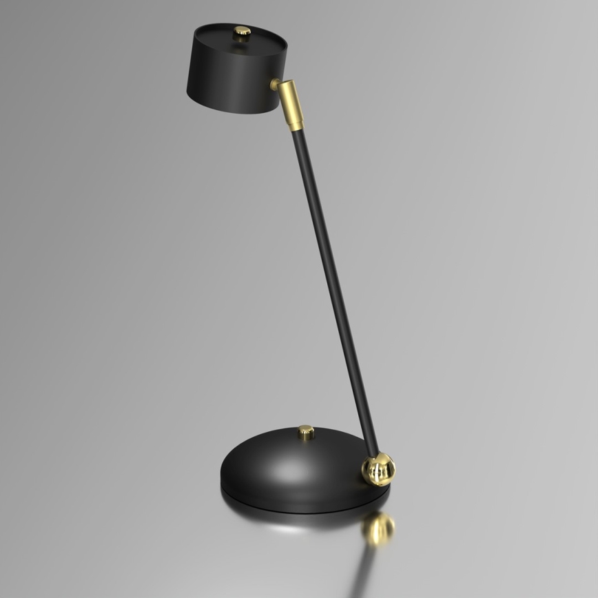 Bordslampa  ARENA 1xGX53/11W/230V svart /gold