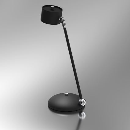 Bordslampa ARENA 1xGX53/11W/230V svart/skinande krom