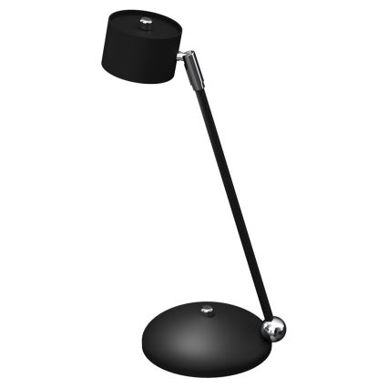 Bordslampa ARENA 1xGX53/11W/230V svart/skinande krom