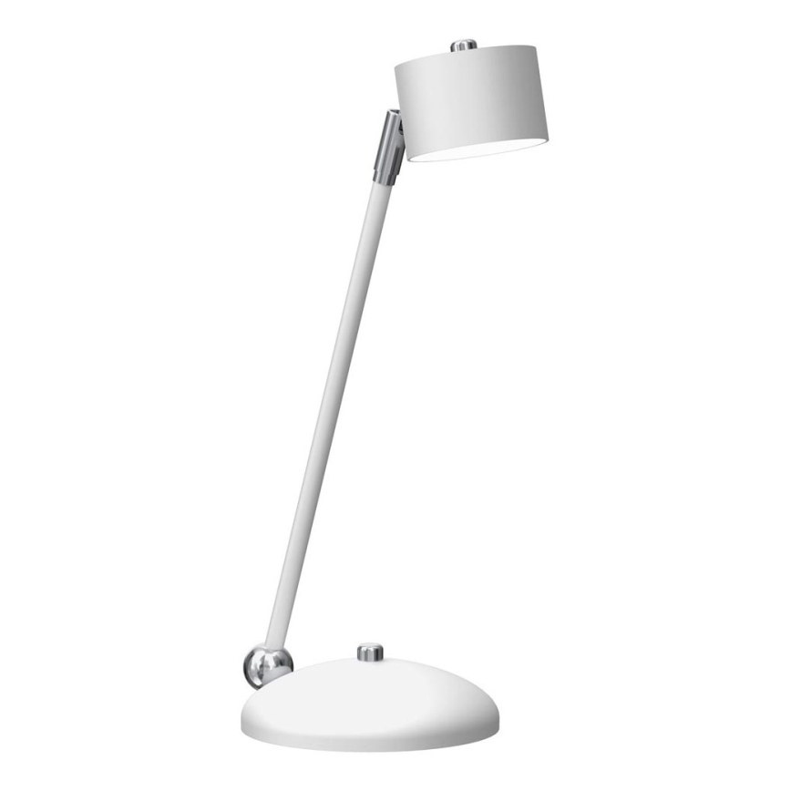 Bordslampa ARENA 1xGX53/11W/230V vit/skinande krom