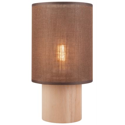 Bordslampa ARI TABLE 1xE27/60W/230V brun/bok