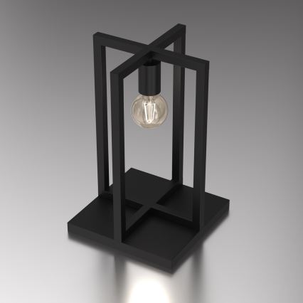 Bordslampa ARNOLD 1xE27/60W/230V svart