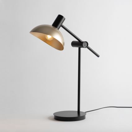 Bordslampa ARTIS 1xE14/40W/230V svart/guld