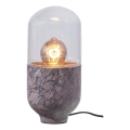 Bordslampa ASEL 1xE27/25W/230V granit grå/brun