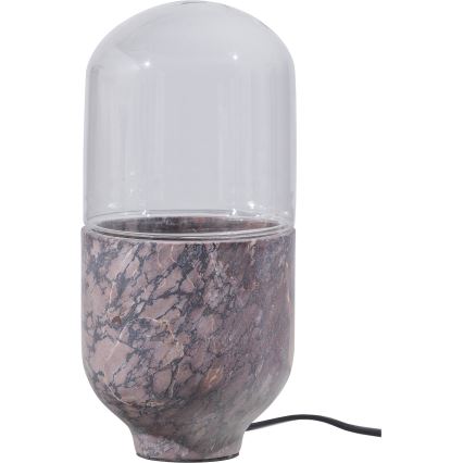 Bordslampa ASEL 1xE27/25W/230V granit grå/brun