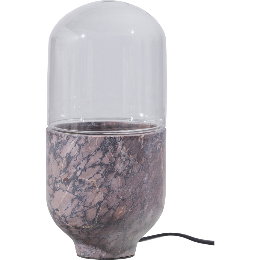Bordslampa ASEL 1xE27/25W/230V granit grå/brun