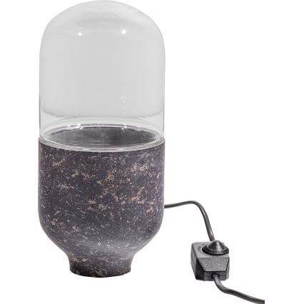 Bordslampa ASEL 1xE27/25W/230V granit grå/brun
