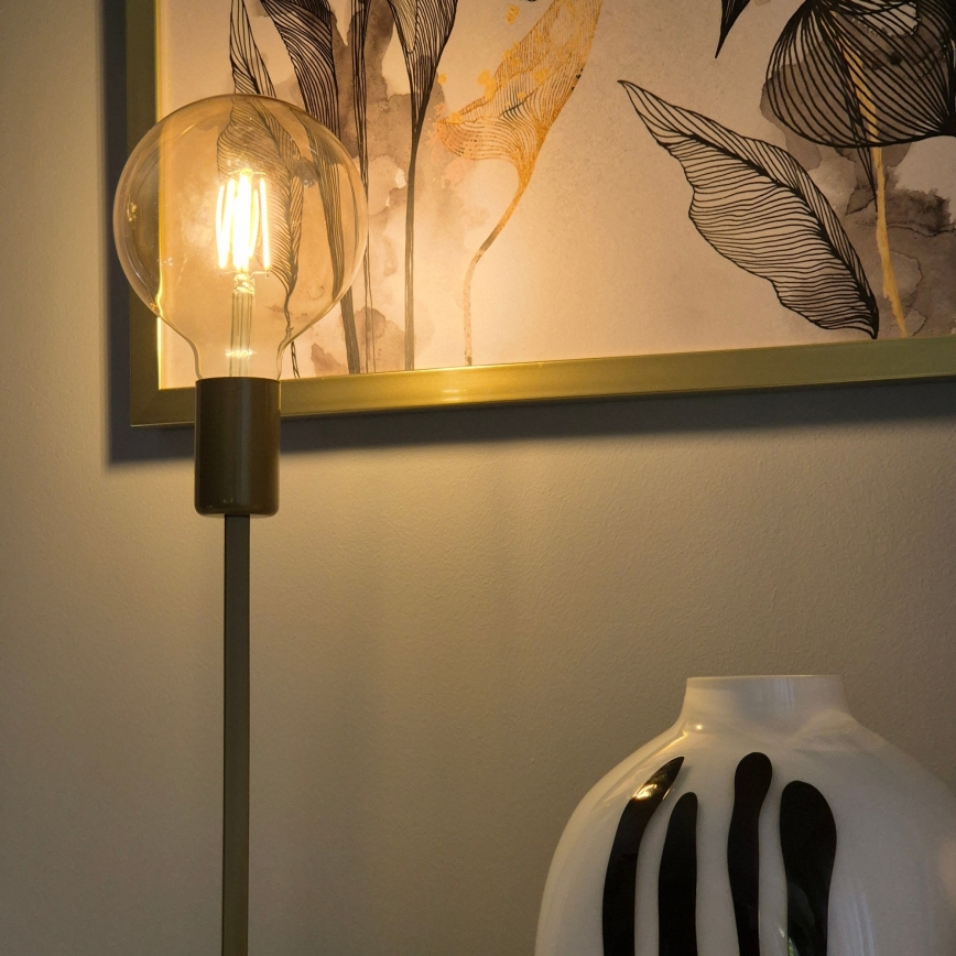 Bordslampa ASTRID 1xE27/60W/230V guld