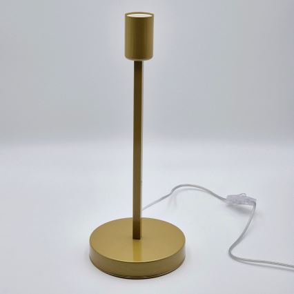 Bordslampa ASTRID 1xE27/60W/230V guld