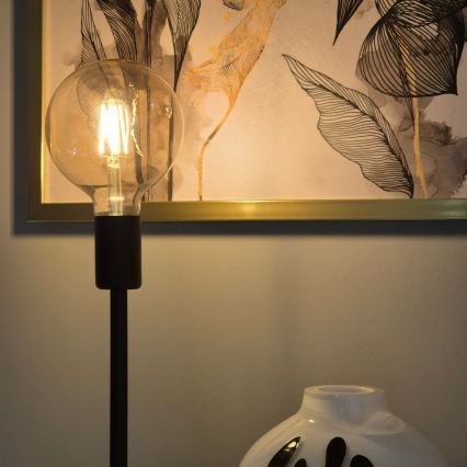 Bordslampa ASTRID 1xE27/60W/230V matt svart