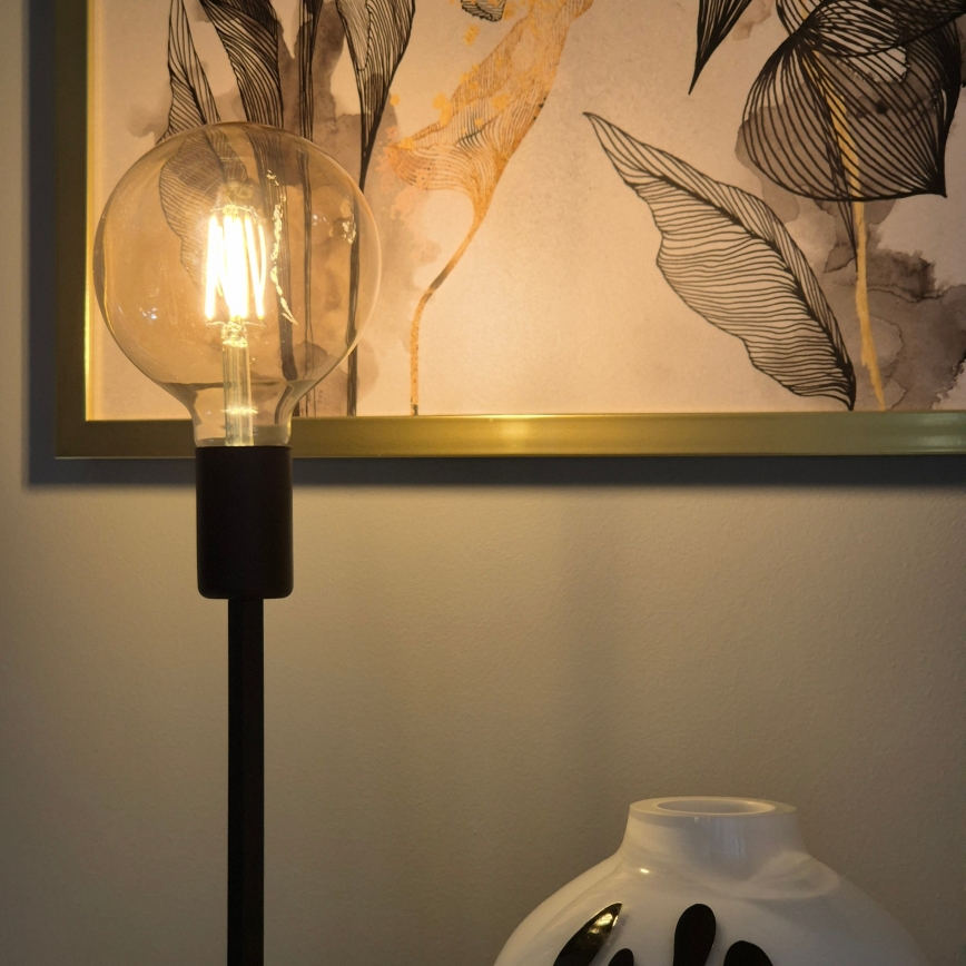 Bordslampa ASTRID 1xE27/60W/230V matt svart