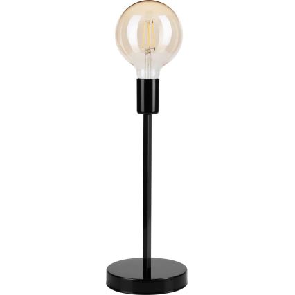 Bordslampa ASTRID 1xE27/60W/230V skinande svart