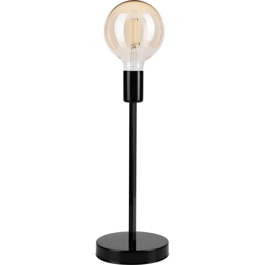 Bordslampa ASTRID 1xE27/60W/230V skinande svart