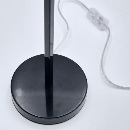 Bordslampa ASTRID 1xE27/60W/230V skinande svart
