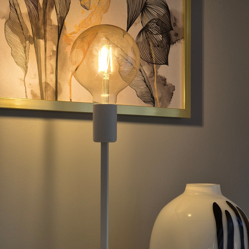 Bordslampa ASTRID 1xE27/60W/230V vit