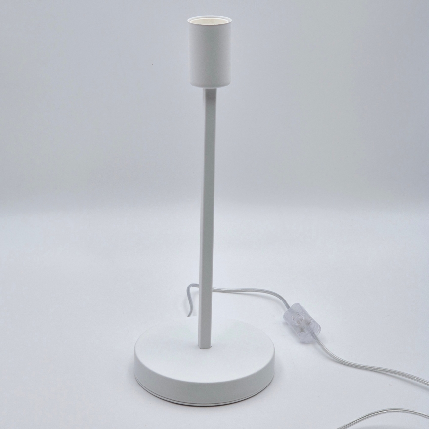 Bordslampa ASTRID 1xE27/60W/230V vit