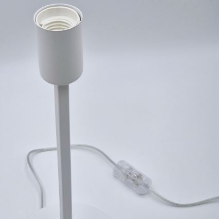 Bordslampa ASTRID 1xE27/60W/230V vit