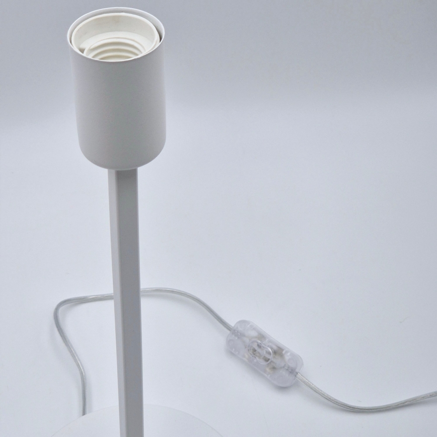 Bordslampa ASTRID 1xE27/60W/230V vit